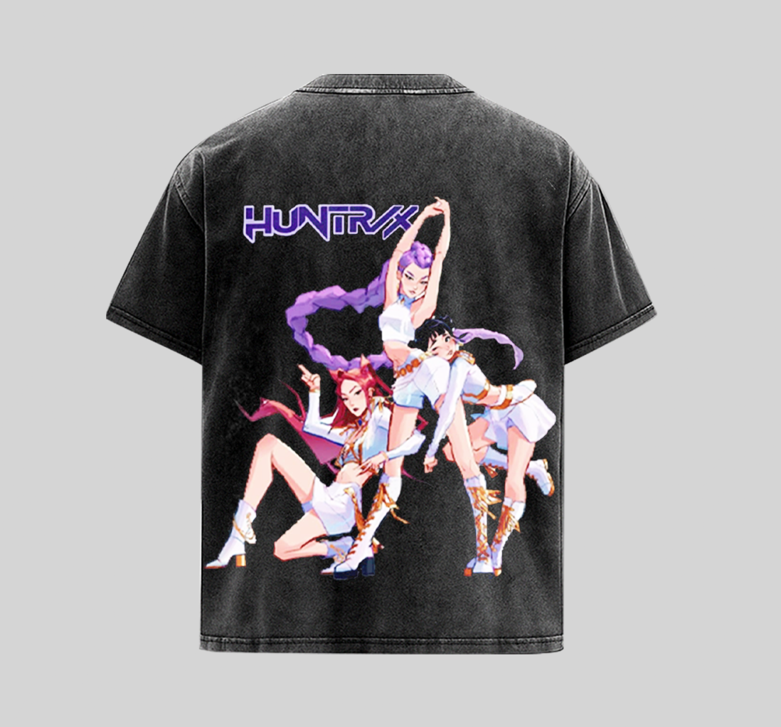 Huntrix Paradise VRS Hevyweight Cotton TShirts [KPX] - Image 2